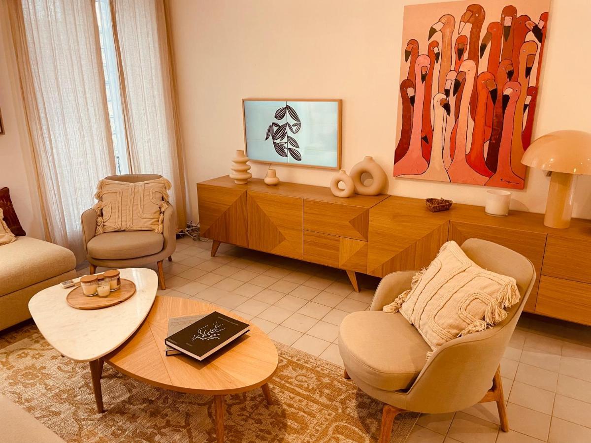 Nice Renting - Paganini - Spacious Apartment - 2 Bedrooms - King Bed - Bathtub - Heart Of Nice Eksteriør bilde